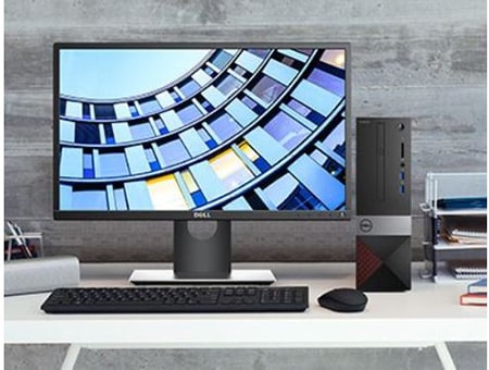 Sistem Desktop PC DELL Vostro 3471 SFF, Intel Core i3-9100 pana la